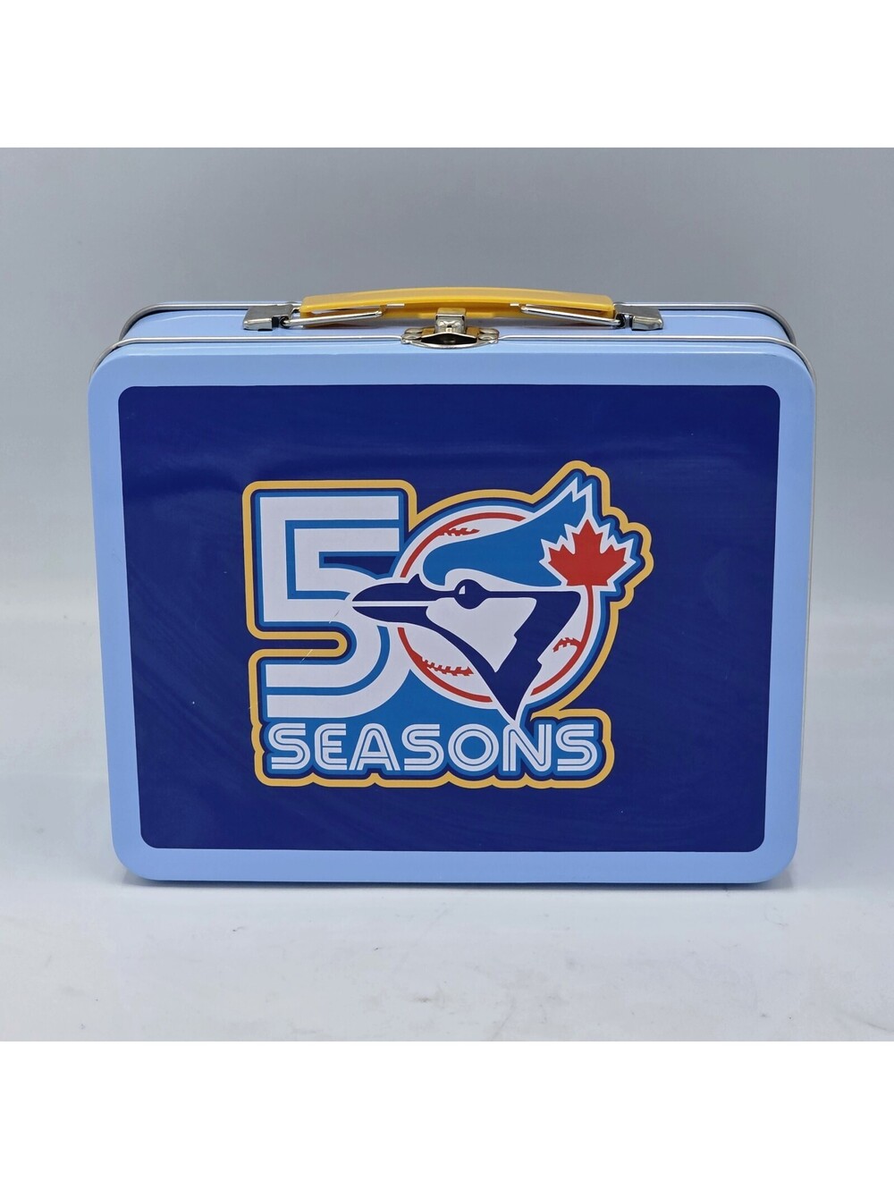 TORONTO BLUE JAYS METAL TIN LUNCHBOX 50TH SEASON 2026